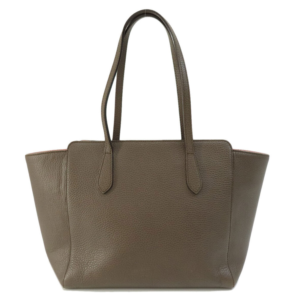 Gucci 2way Tote Swing Bag Leather